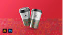 do creative paper cup packaging design