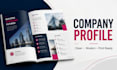 design company profiles in adobe indesign