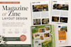 design a magazine or zine