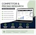research 3 competitors, pricing, features and positioning