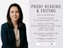 professionally proof read and review your manuscripts