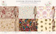 create custom hand drawn prints and seamless patterns