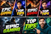 creative and clickable gaming thumbnails