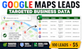 scrape targeted google maps leads for your business