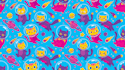 make vector seamless repeat pattern in a cute style
