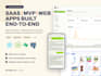 create the website and mobile application
