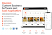 develop custom business software and saas applications