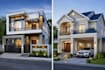 create 3d residential house modeling and interior design
