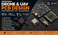 design drone pcb flight controller esc uav electronics fpv stm32 px4 ardupilot