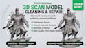 repair and optimize 3d scans