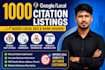 create high quality local citations for google maps SEO