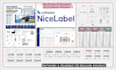 design professional bartender, nicelabel with database automation barcode, label