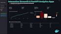 build interactive streamlit dashboards and production fastapi ml backends