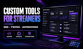 develop custom obs tools, stream addons and automations