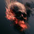 design a detailed skull illustration from your idea