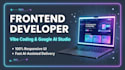 build frontend website using google ai studio