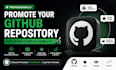 professionally promote your github repository for more stars and visibility