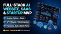 develop ai website, web application, and mvp as full stack ai developer
