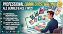 be your professional ebook writer and book ghostwriter