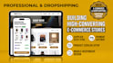 design wix ecommerce store wix online store dropshipping website