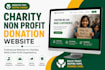 do charity website non profit website donation website ngo website