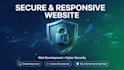 develop modern secure responsive website with protection