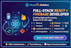 build a responsive react website, with firebase backend