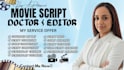 script doctor, rewrite screenplay, movie script comedy script short film tv show