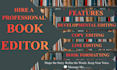 developmental edit, copy and line edit, proof read, romance thriller