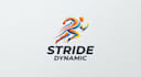 design a dynamic running logo for your brand