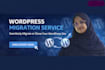 do wordpress migration to a new hosting securely