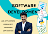 develop a custom web application or business software