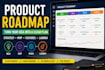 create a product roadmap and strategy for your startup or business