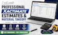 create professional xactimate estimates and material takeoff