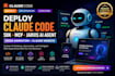 deploy claude code sdk claude mcp jarvis ai agent video animation claude website
