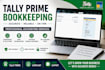 do professional tally prime bookkeeping and accounting