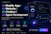 develop ai mobile app, ai website, ai chatbot and ai agent