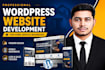 do website development for home service business website on wordpress