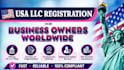 do USA llc registration, USA company registration with ein