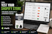 test your shopify store for bugs, usability and checkout issues