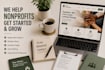 design nonprofit registration and charity website services