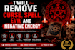 remove curse, spell, evil and negative energy