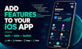 add features and integrations to your ios swift app
