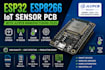 design esp32, esp8266 and arduino based iot sensor pcbs, jlcpcb