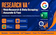 do web research and data scraping