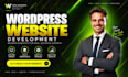 build wordpress website, website design, redesign and development