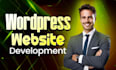 build wordpress website, website design, redesign and development
