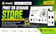 build a shopify print on demand store with printiful or printfy for hoodie