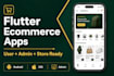customize flutter ecommerce apps with admin app store and play store