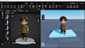 create dynamic head facial animation with facs ready blendshapes